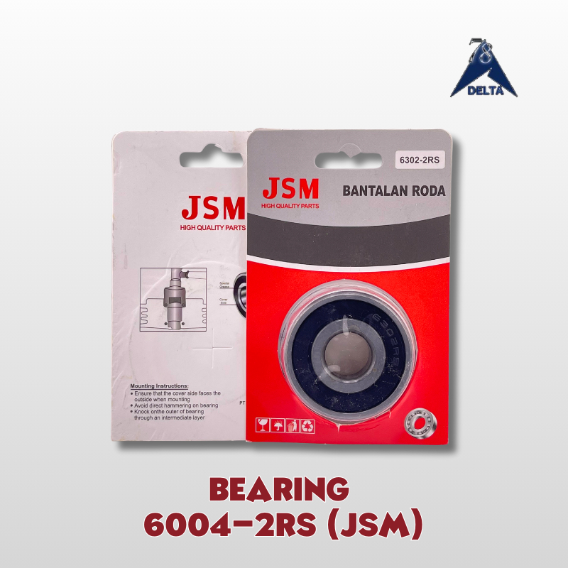 BEARING 6004 2RS JSM [RETAIL] - BEARING LAKER LAHER JSM 6004-2RS