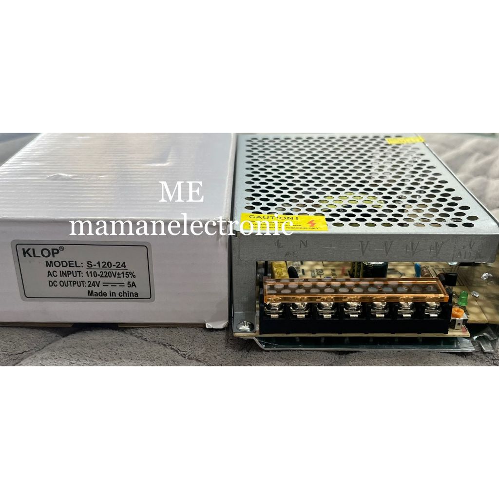 SWITCHING POWER SUPPLY 24V 5A / PSU 24VOLT 5AMPERE