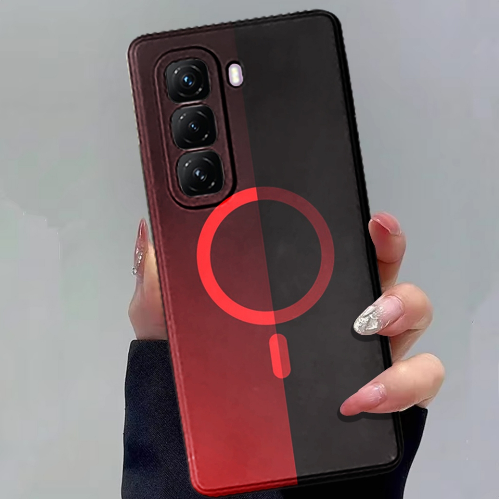 Softcase เข้ากันได้กับ Infinix Hot 50 4G 5G Cool Logo Motif - NR13