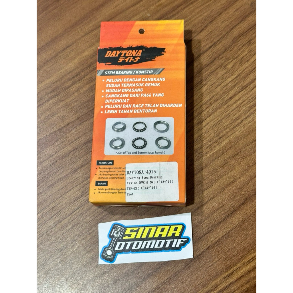 คอพวงมาลัย Daytona Racing Vixion New NVL NVA R15 V3 Xabre MT15