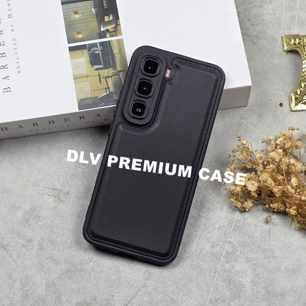 INIFNIX HOT 60 PRO INFINIX HOT 60 PRO PLUS CASE LEATHER PRO CASE BLACK INIFNIX HOT 60 PRO INFINIX HO