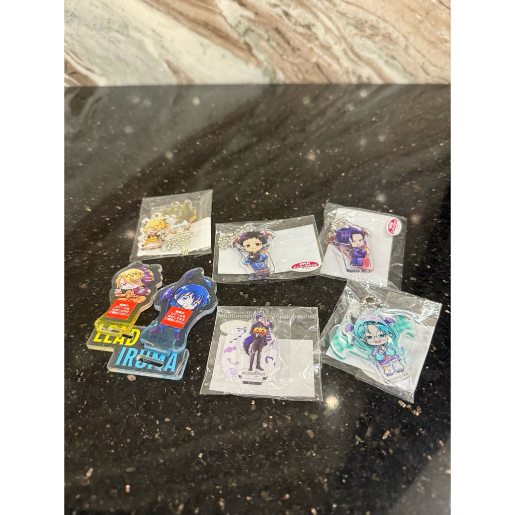 ไมริมาชิตะ! ขาตั้งอะคริลิค Iruma Kun และพวงกุญแจ Jazz Kirinwo Lead iruma Kalego