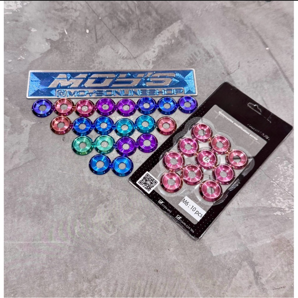 แหวน Boston Titanium M6 M8 by Titanium 1 ชิ้น