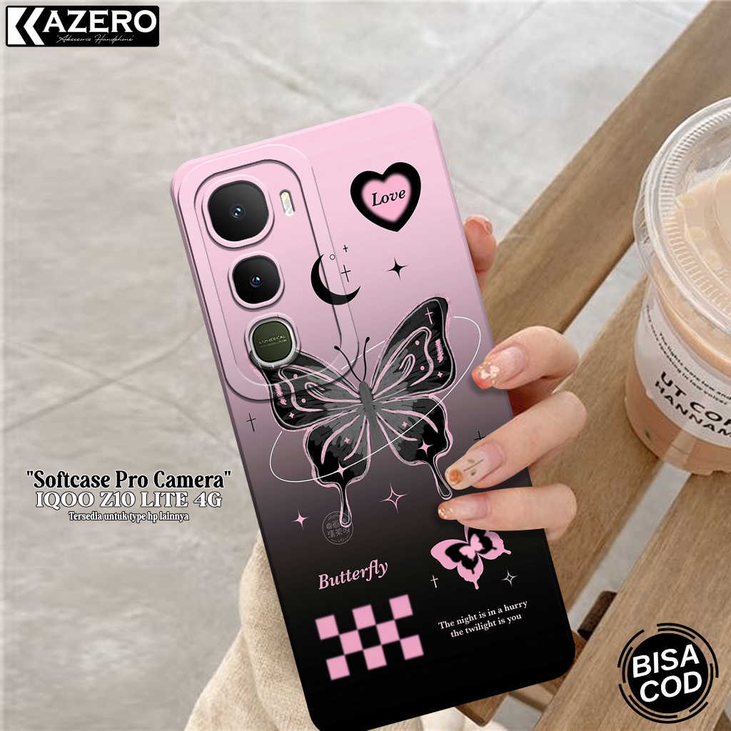 Softcase Hp IQOO Z10 LITE 4Gแฟชั่นล่าสุดกรณีความงามIQOO Z10 LITE 4GซิลิโคนProกล้องIQOO Z10 LITE 4G K