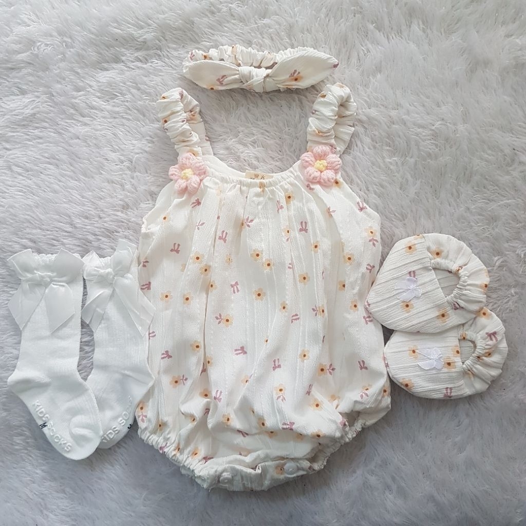 ชุด Angel Wing Baby Jumper