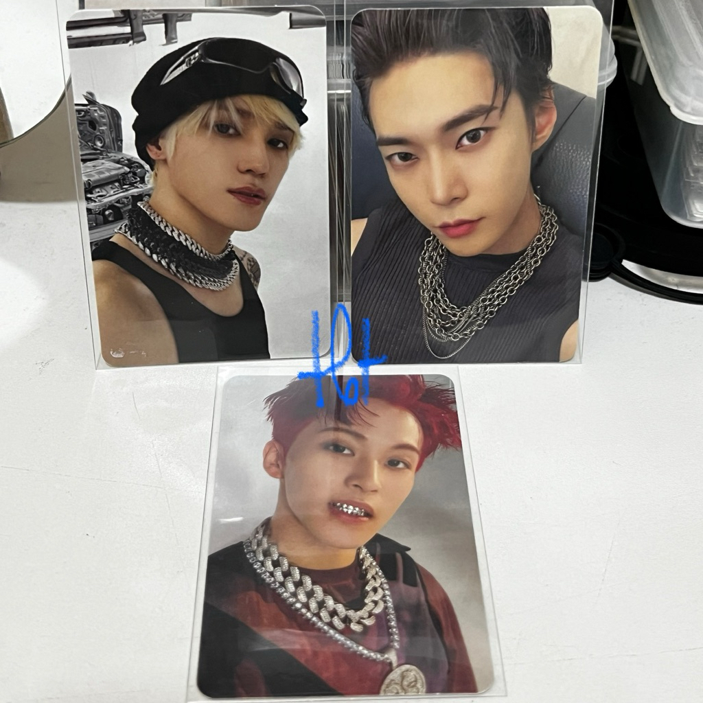 OFFICIAL - Photocard NCT 127 2baddies Faster Taeyong Doyoung Mark