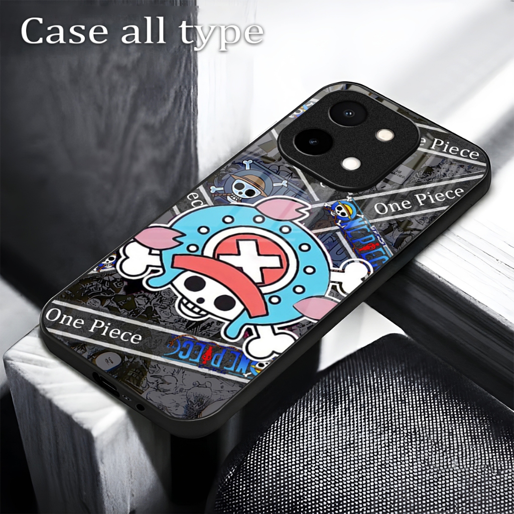 HP Softcase Glass Motif FIND CASE - VIVO Y28 4G - เคส VIVO Y28 4G ล่าสุด - เคสโทรศัพท์ VIVO Y28 4G -