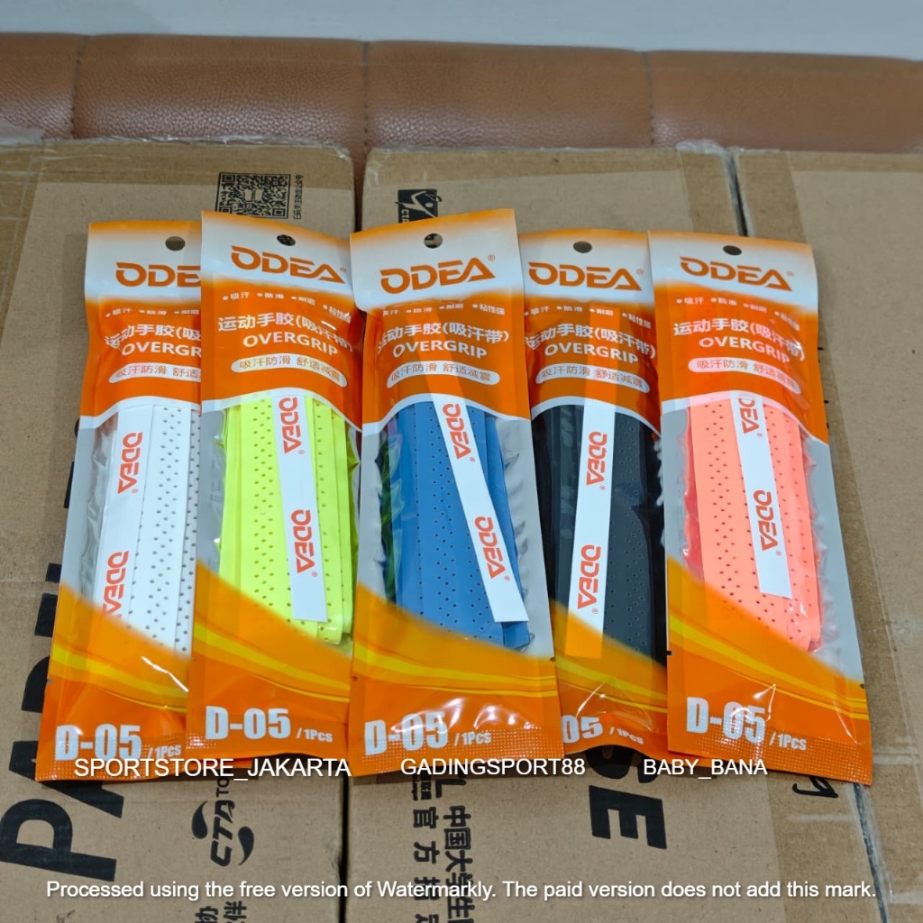 Grip Racket Padel Odea Rubber D-05 - Grip Racket padel ODEA Rubber ORIGINAL - Overgrip แร็กเก็ตกันลื