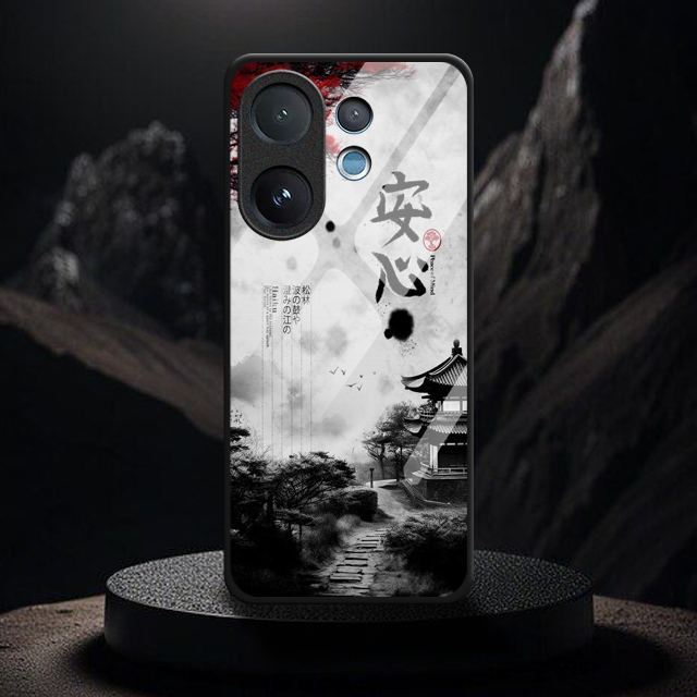 เคสกระจก Vivo V60 5G ใหม่ล่าสุด [SF190]