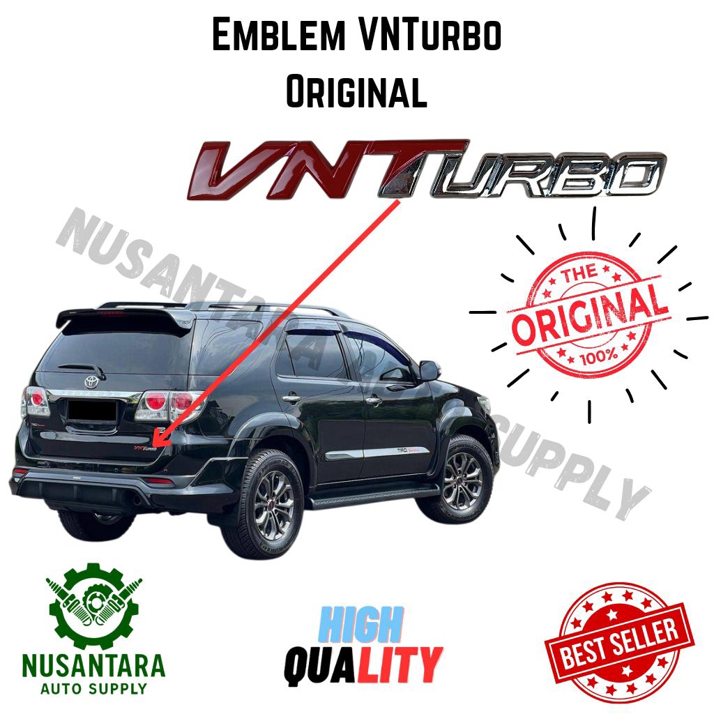 สัญลักษณ์ Fortuner VNTurbo ดั้งเดิม