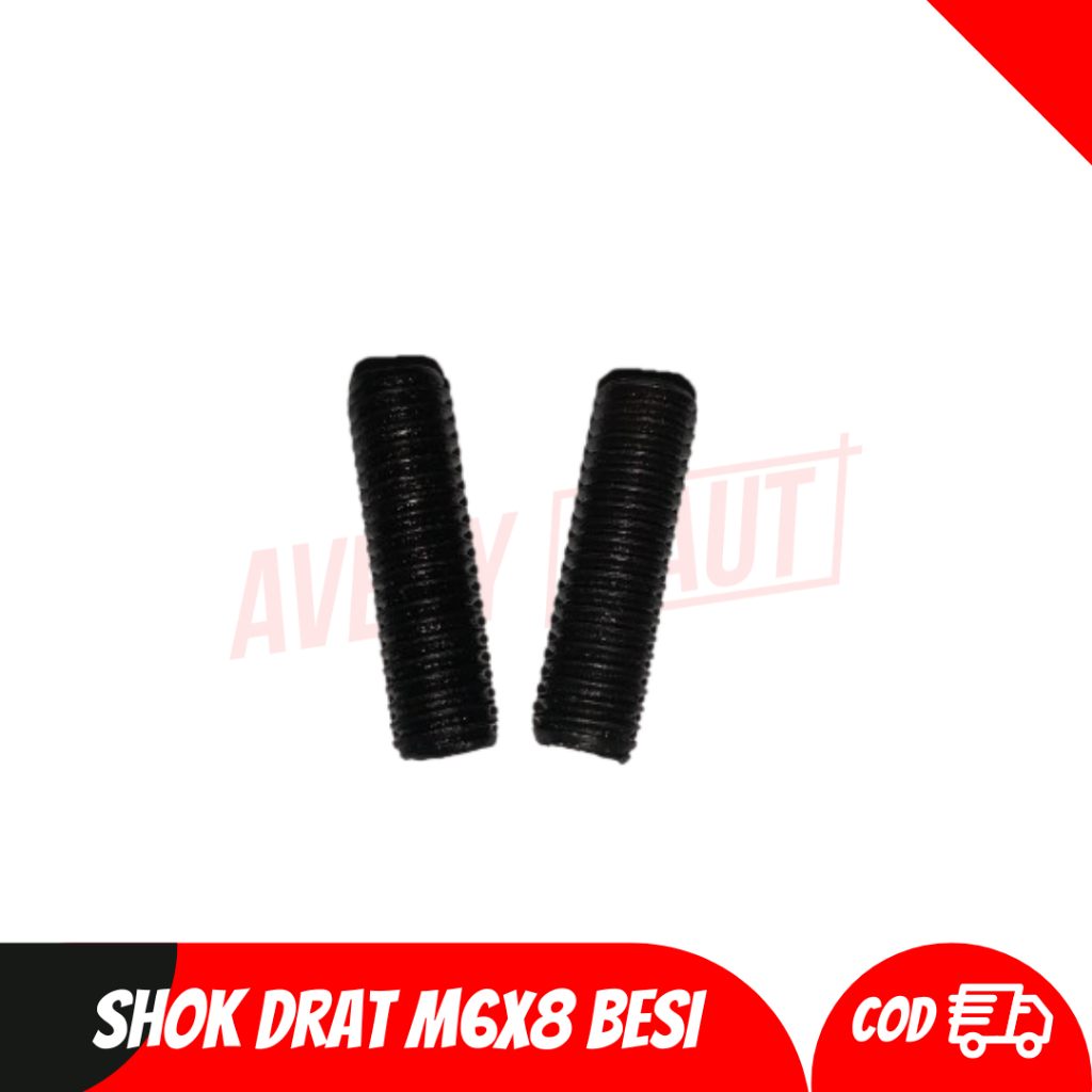 M6X8 IRON THREAD SHOCK (10 KEYS 12)
