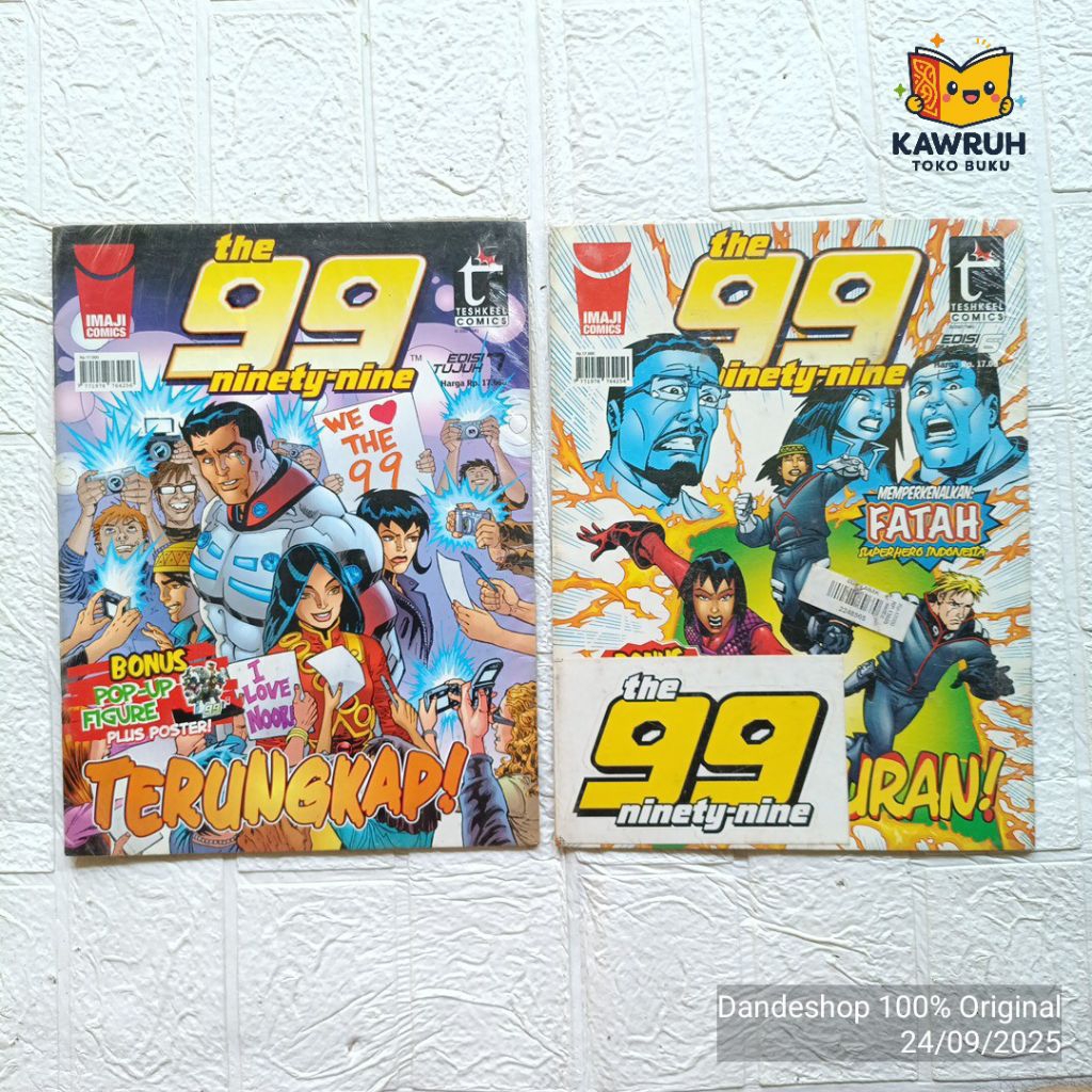 The 99 Ninety Nine - Imaji Comics - การ์ตูนอินโดนีเซีย