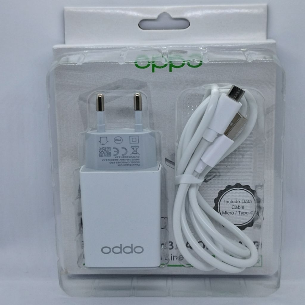 เครื่องชาร์จ Casan 1 ชุด + สายเคเบิลข้อมูล Micro USB Opp A15 2020/A15S Opp A5s/A7/A12 2020/A11k Opp 