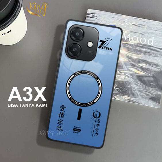 Softcase Glass Glitter สําหรับ OPPO A3X A3 A5i - ปลอก Hp OPPO A3X A3 A5i - เคสป้องกัน Hp OPPO A3X A3