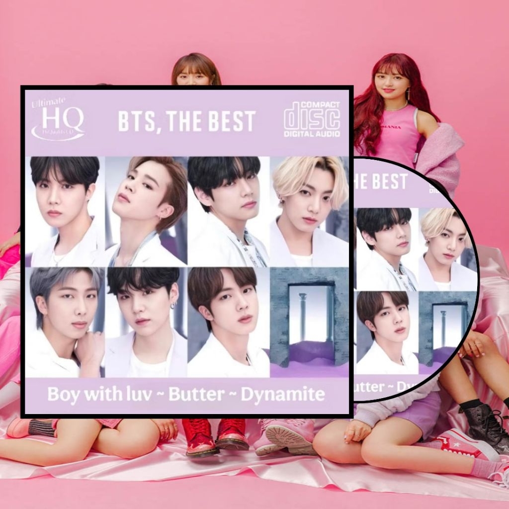 BTS SONG CAR CD CASSETTE - ORIGINAL CAR CD CASSETTE - K-POP SONG MUSIC AUDIO CD