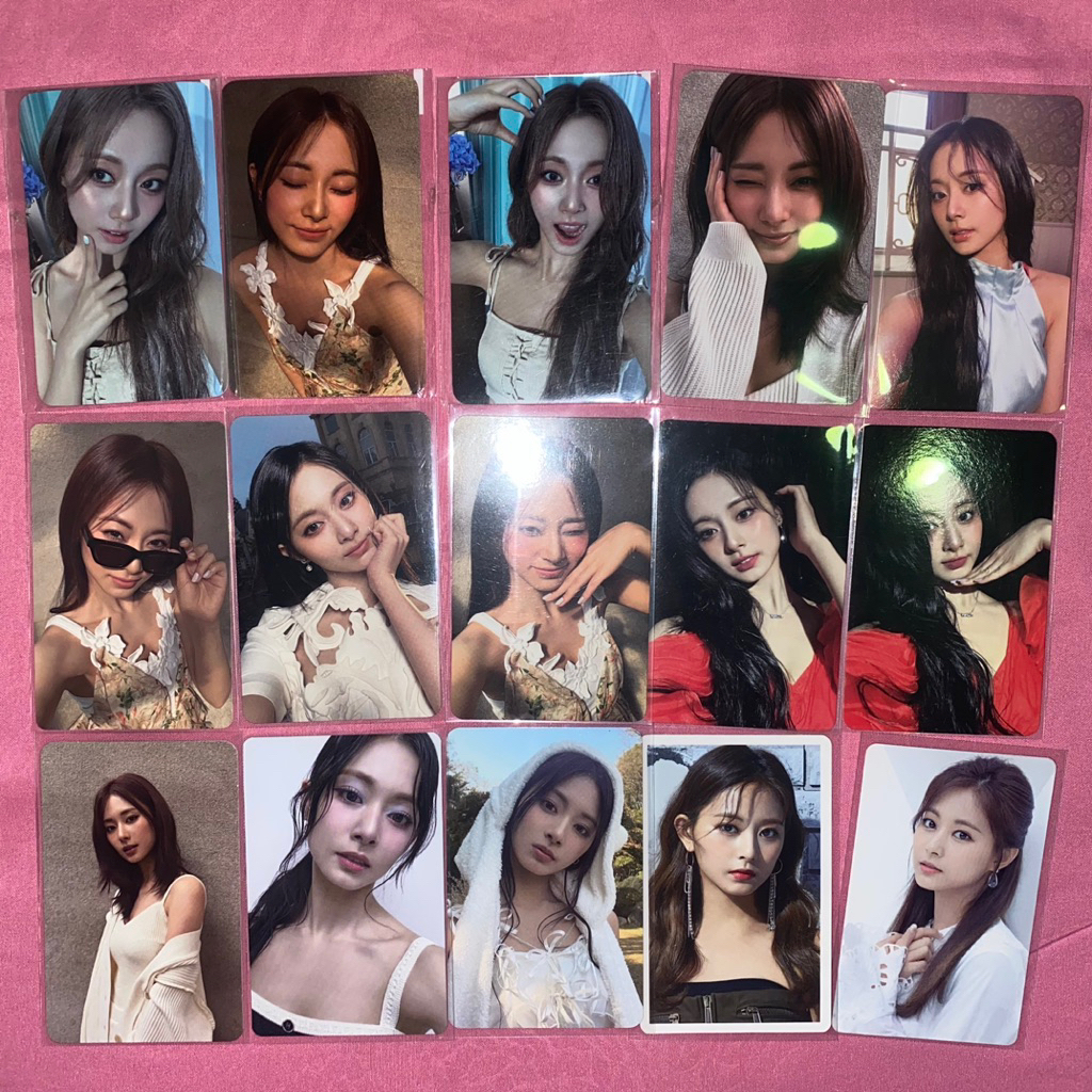 [READY] Pc Official Photocard Tzuyu Aboutzu ALBUM PC POB JYPSHOP MUPLANT ไม่ใช่อัลบั้มหมี tzuyu