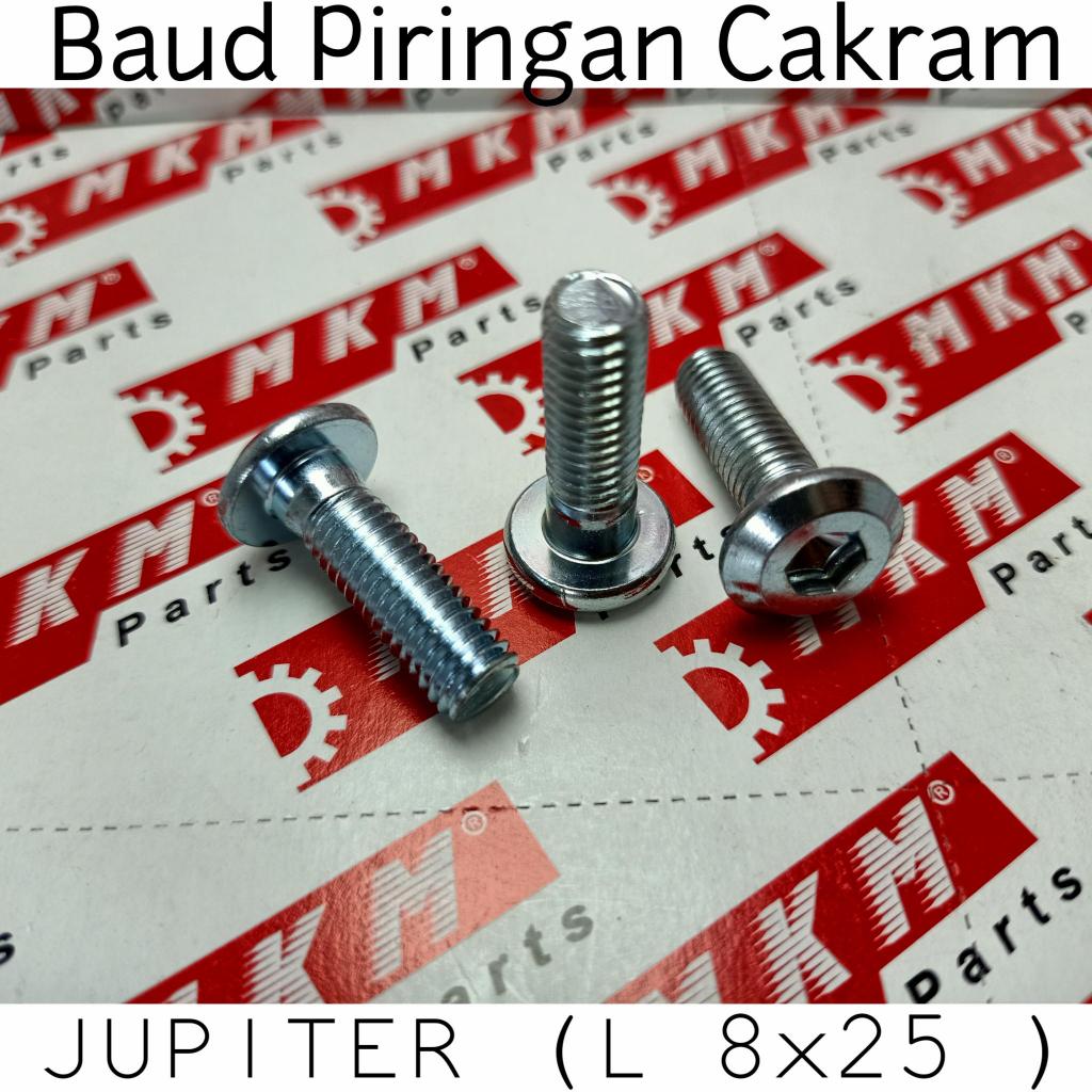 JUPITER 8X25 DISC BOLT [ราคาต่อ 1 ชิ้น]