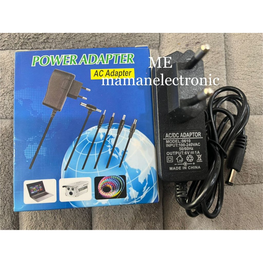 6V 1A ADAPTER / 6VOLT 1AMPER ADAPTER