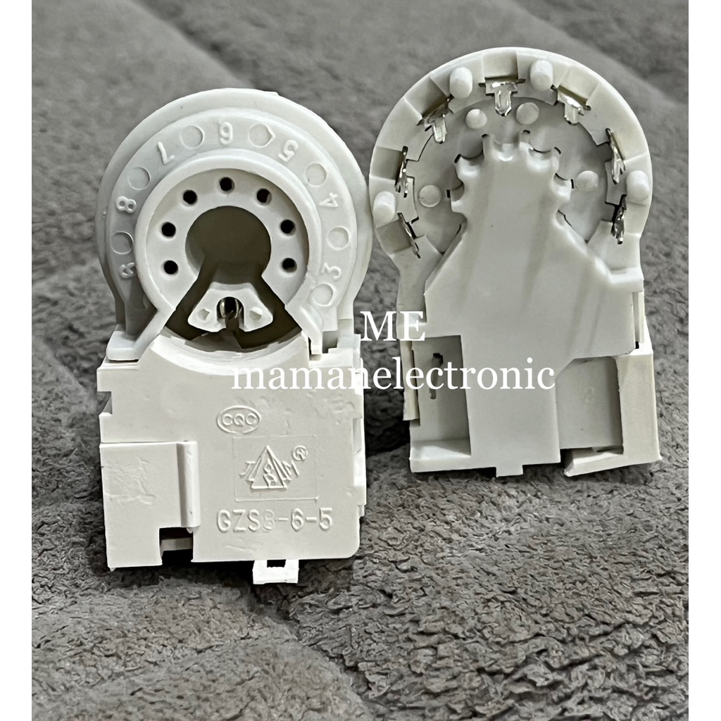TV Tube Crt Socket 7 Pin 8 - 6 - 5