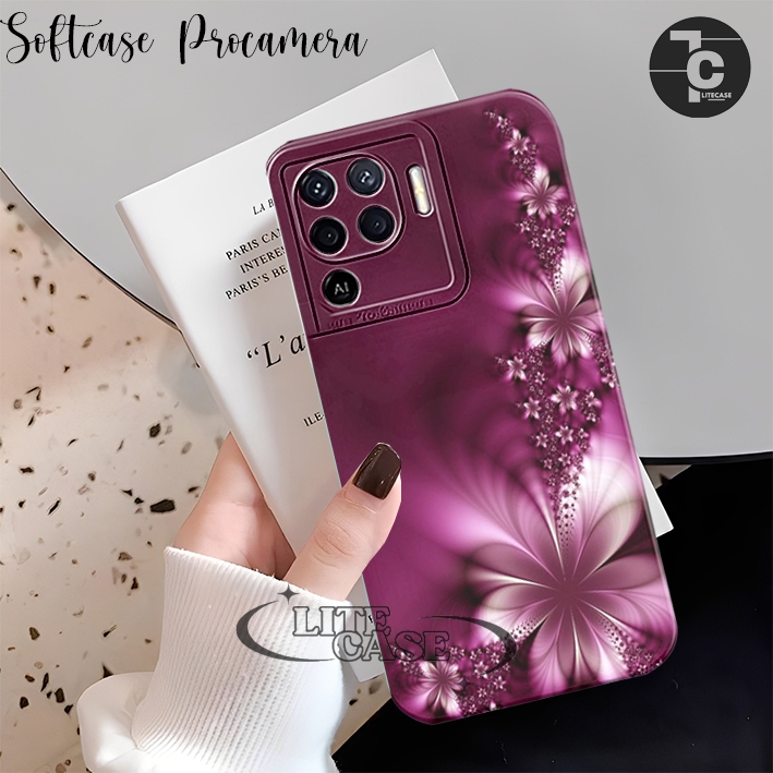 เคสแฟชั่น Hp Oppo Reno 5F 4F 7Z 8Z Reno 4 4G 5 4G 5G 6 4G โมติฟดอกไม้น่ารักล่าสุด - เคส - เคส - เคสป