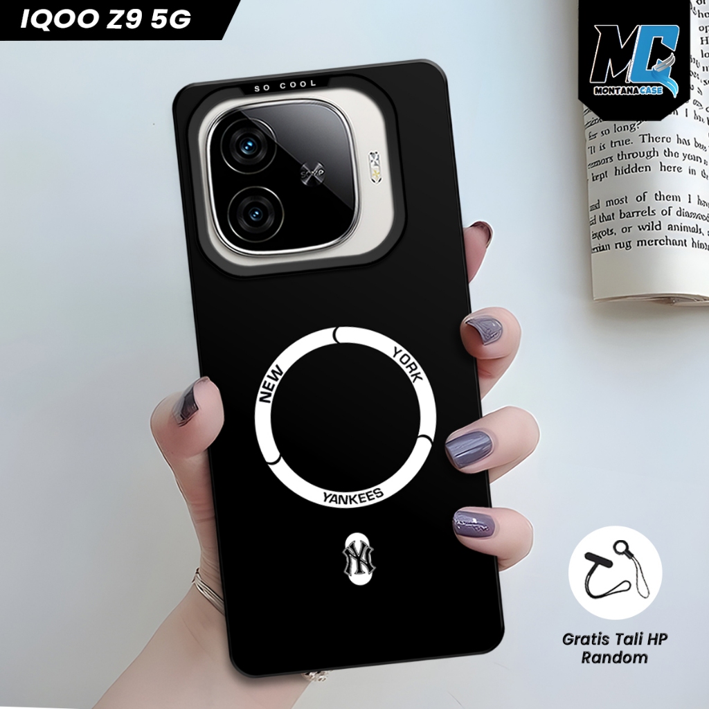 IQOO Z9 5G Premium Hologram IMD Casing - Softcase IMD hybrid Motif Wireless Cool Guys UV Printing IQ