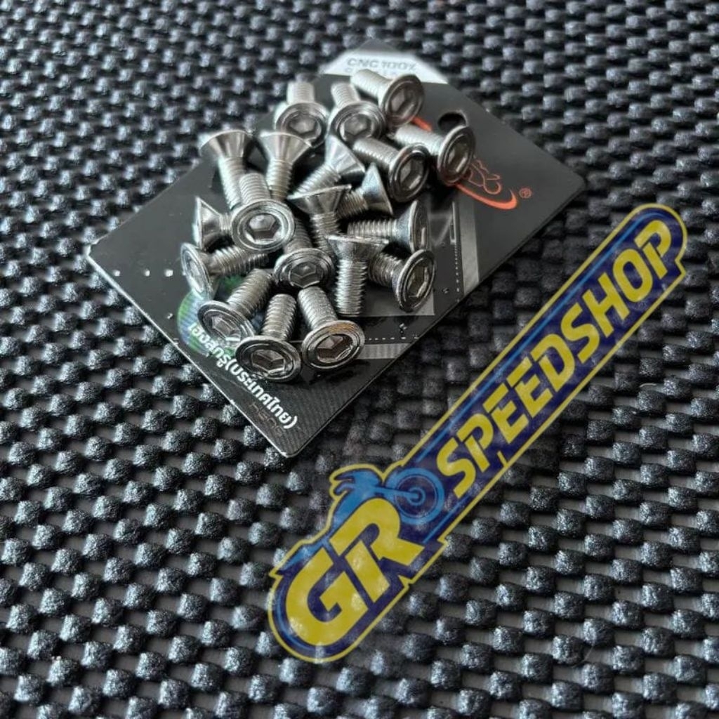 Probolt Stainless Bolt Adapter Disc Galfer Stainless M6X14 Heng Stainless (PRICE สําหรับ 1 BIIJI)