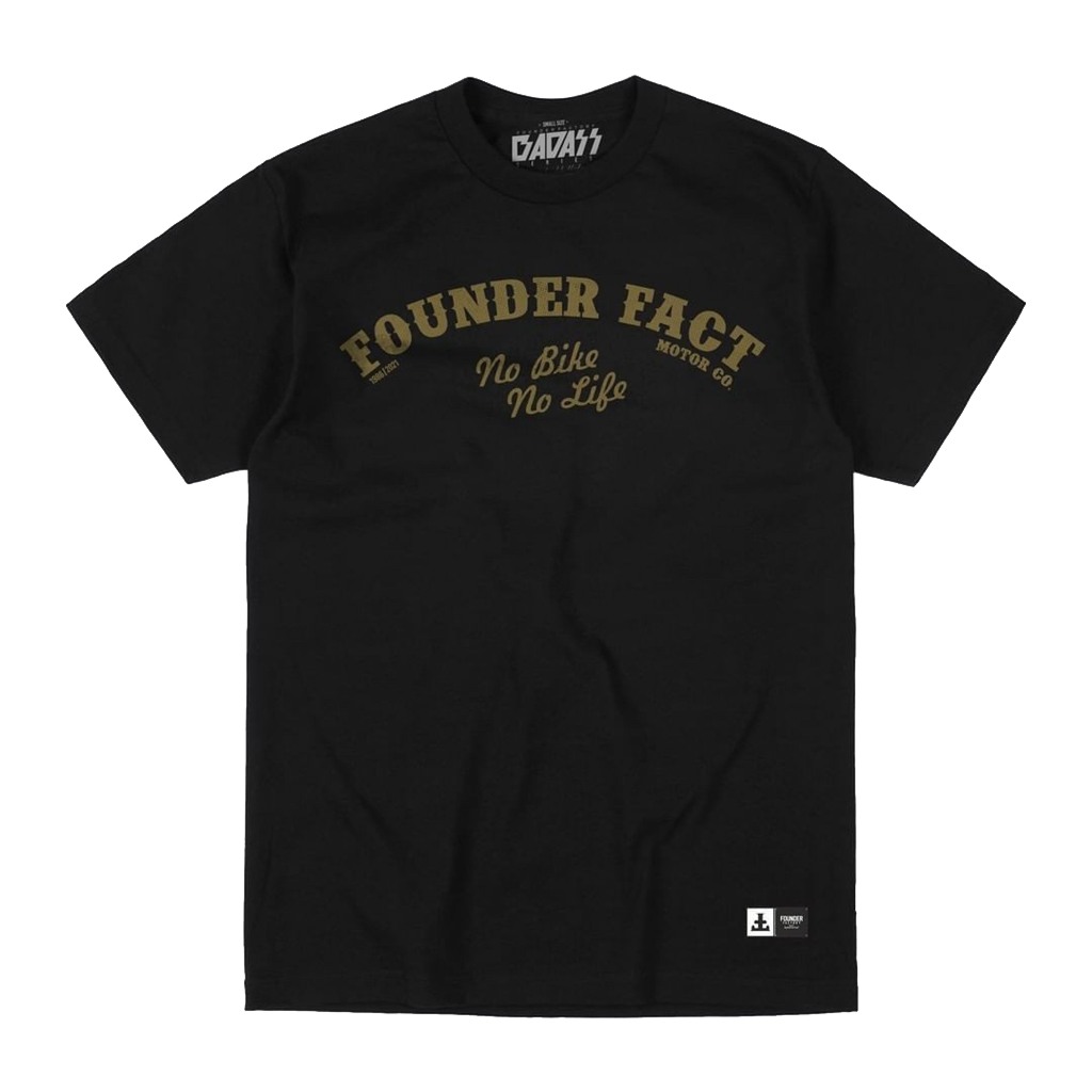 FOUNDER FACTORY - Aviation - เสื้อยืดสีดํา