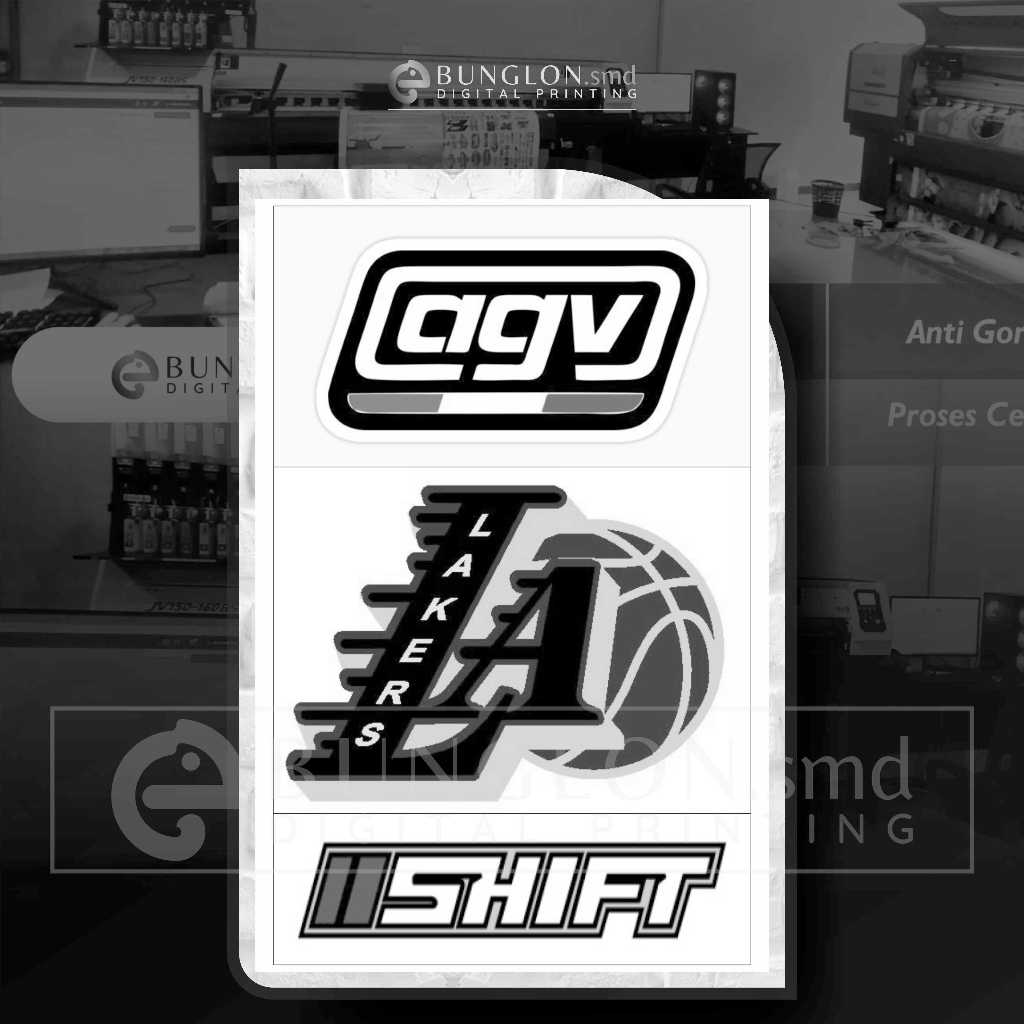 สติ๊กเกอร์ AGV LA LAKERS IISHINGS