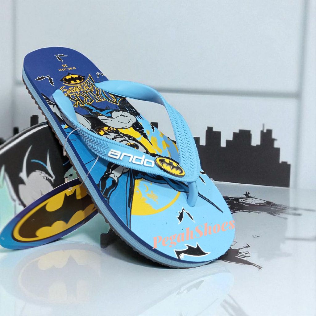 รองเท้าแตะ ANDO BATMAN SUPERMAN สําหรับผู้ชาย