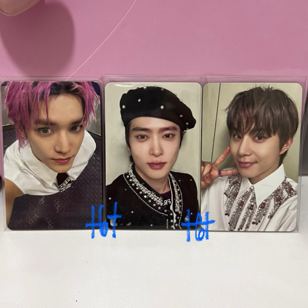 OFFICIAL - Photocard NCT 127 Fact check Chandelier ver Taeyong Jaehyun Jungwoo