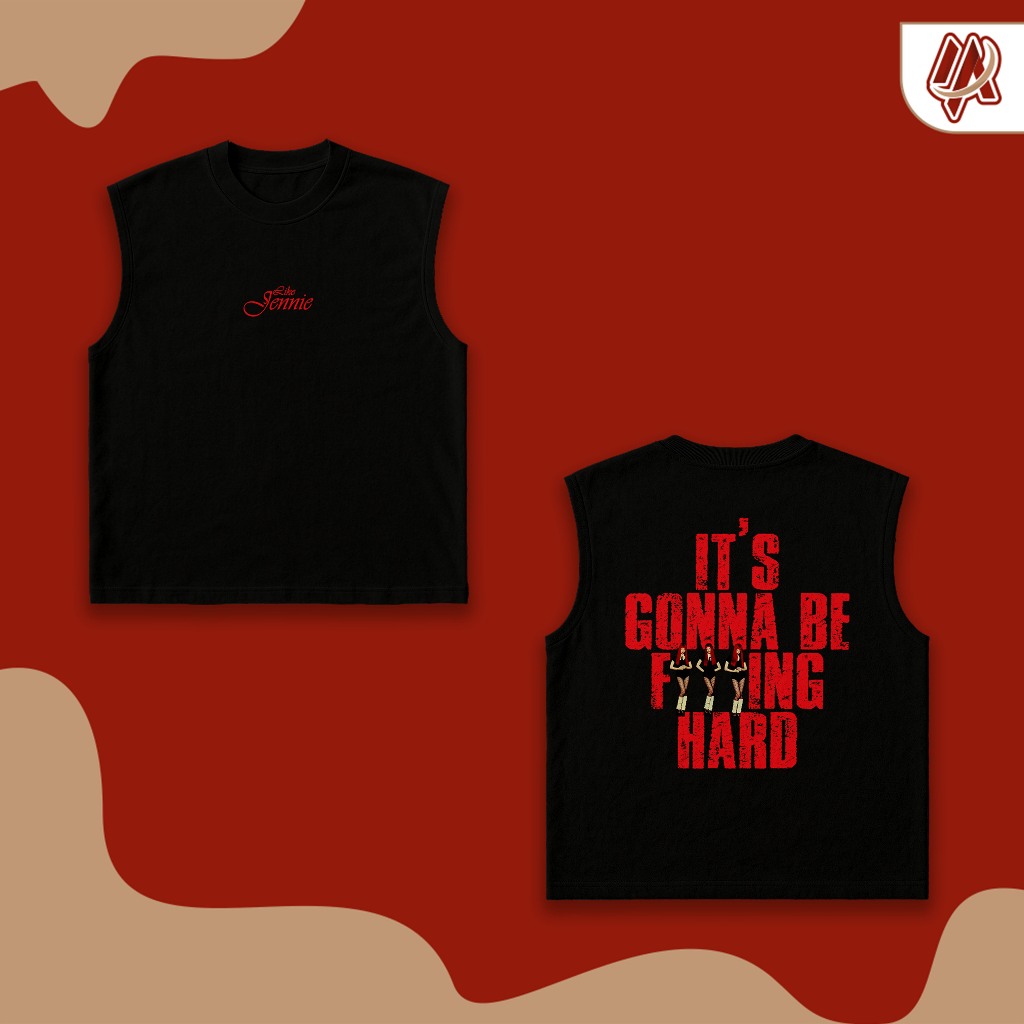 [PREMIUM] เสื้อยืด "LIKE JENNIE BOXY SINGLET/LEKBONG