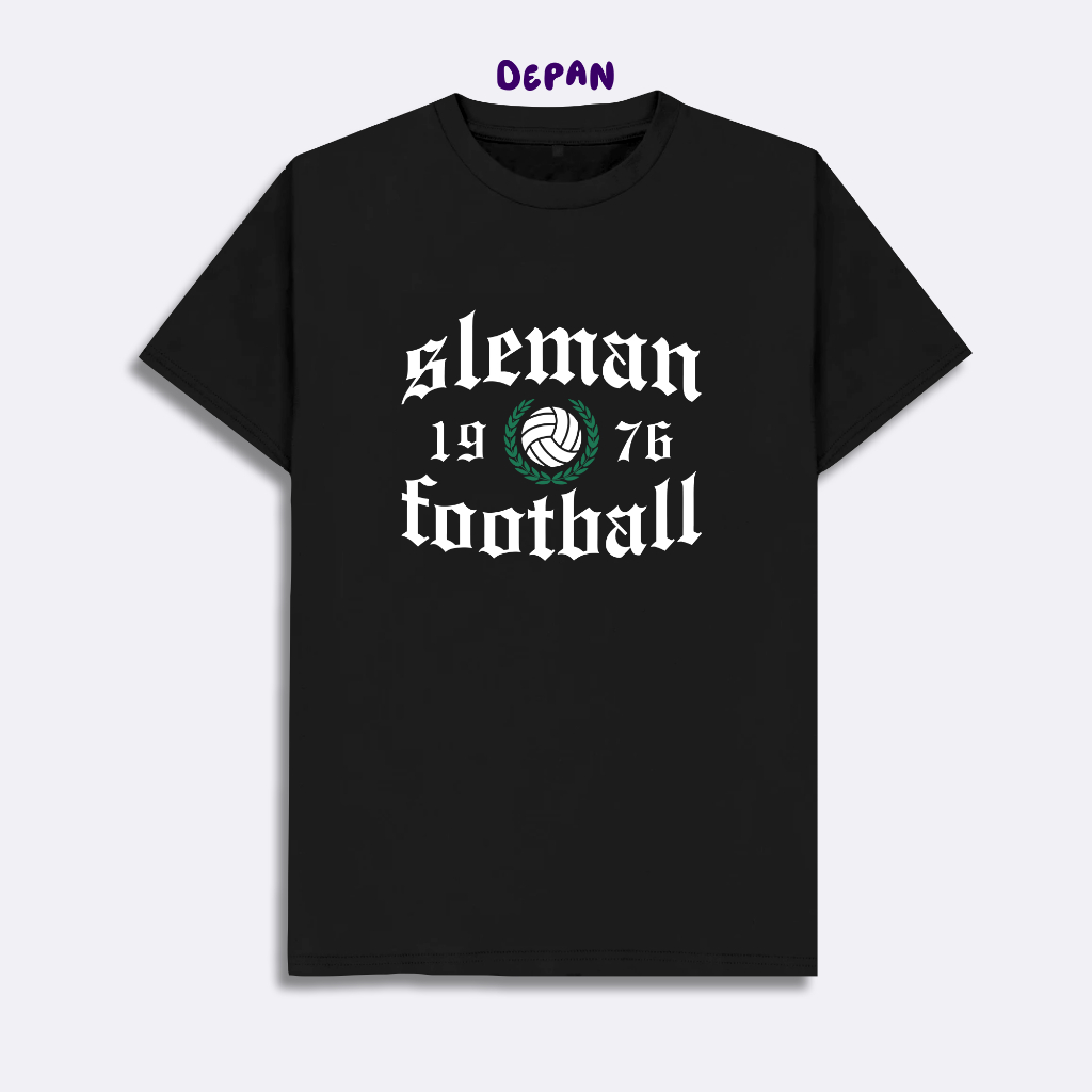 เสื้อยืดฟุตบอล Sleman 1976 PSS Sleman Football Supporter เสื้อยืด