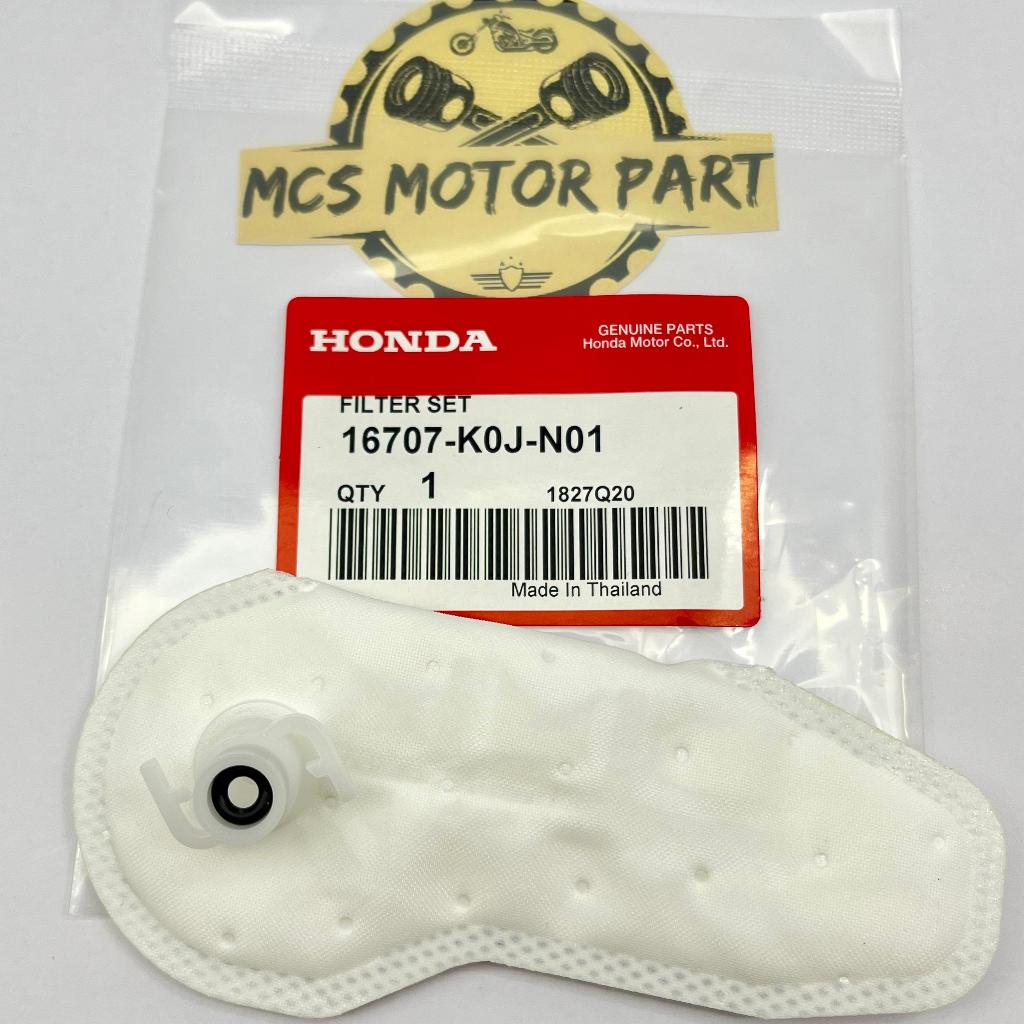 ปั๊มเชื้อเพลิงกรอง16707-K0J-N01 Genio, Beat K1A, Scoopy FI, Vario 125 160, Stylo 160 Original Thaila
