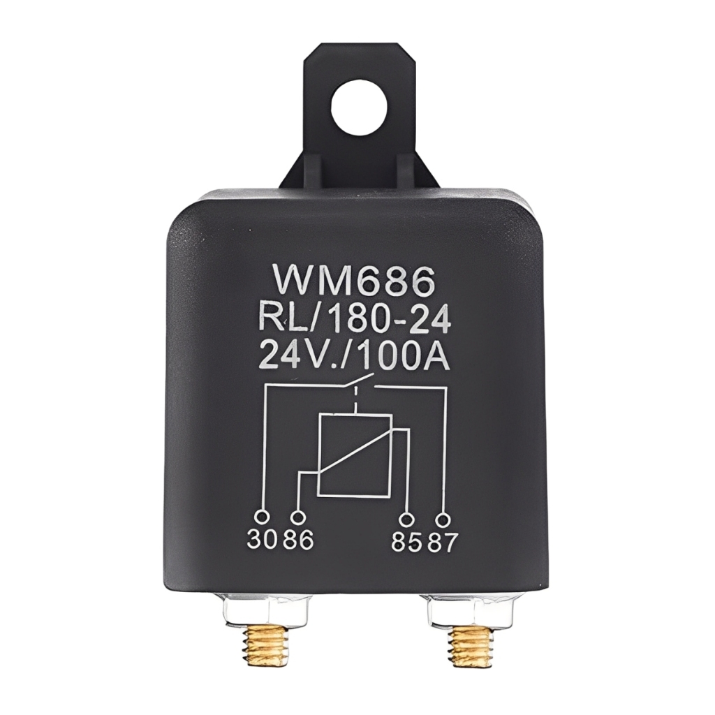 รีเลย์สตาร์ท WM686 100A RL/180 DC 24V | สวิตช์รีเลย์สตาร์ทรถยนต์สําหรับงานหนัก