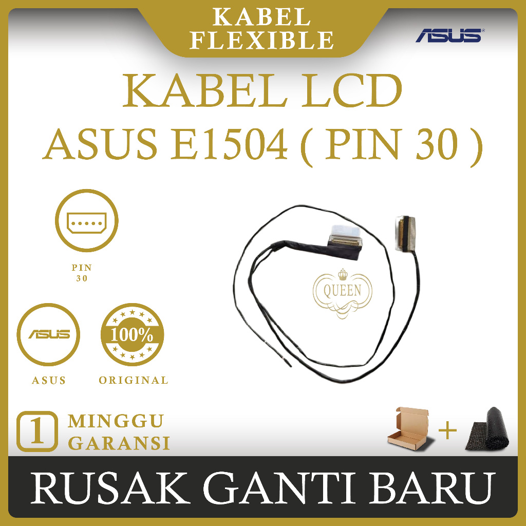 FLEXIBLE สายแล็ปท็อป LCD ASUS VIVOBOOK 15 E1504G E1504F E1504 E1504GA