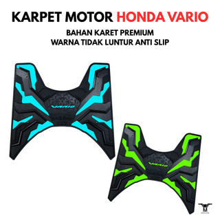 Karpet Motor Honda Vario Bahan Premiun Desai Stylish Anti slip Tidak Luntur Sporty