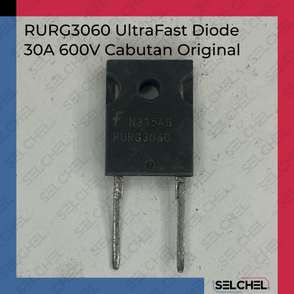 RRUG3060 UltraFast Diode 600V 30A คาบูตันดั้งเดิม