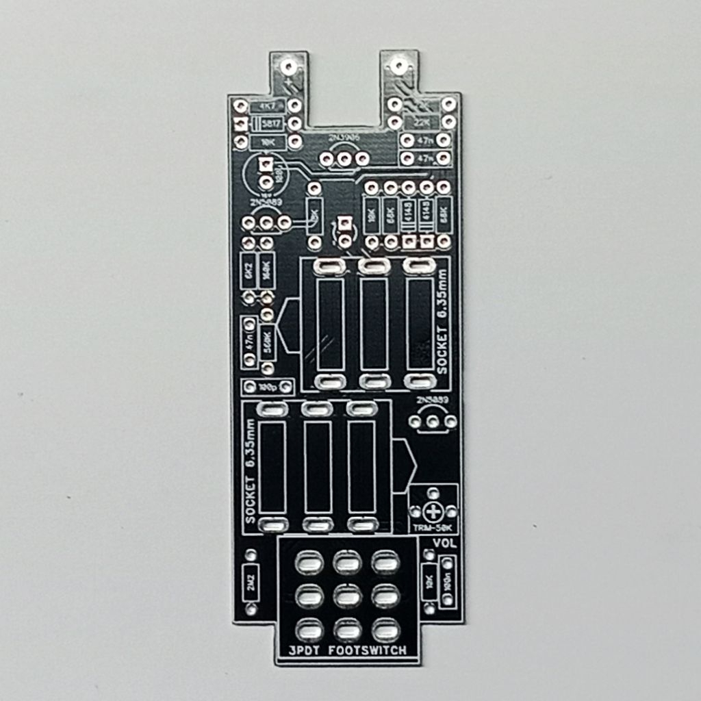 T-Audio PCBFX-363 จาก EQD Tentacle Octave Up Pedal กีตาร์ Stompbox PCB DIY 1590A 2N5089 2N3906