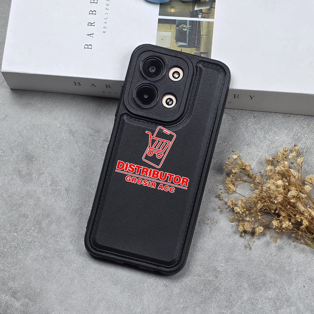 POCO C85 CASE LEATHER PRO CASE BLACK POCO C85