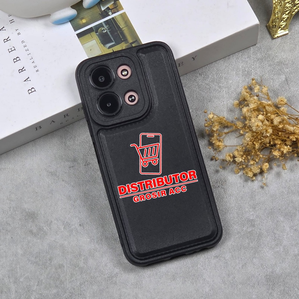 REDMI 15C CASE LEATHER PRO CASE สีดํา REDMI 15C