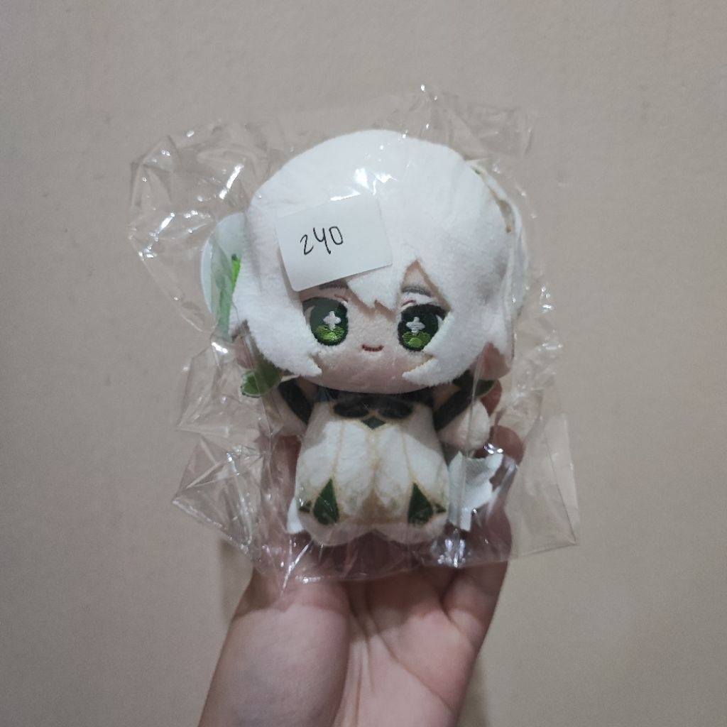 หญ้าไร้กังวล Nahida Genshin 10 ซม. ตุ๊กตาตัวพิมพ์ลาย