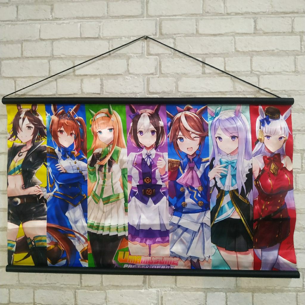 Umamusume tokai gold ship game waifu CLOTH POSTER [nori.little]