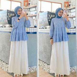 Blouse Atasan Wanita Jumbo Blouse Wanita Elegan Korean Style Onella By Classywomen