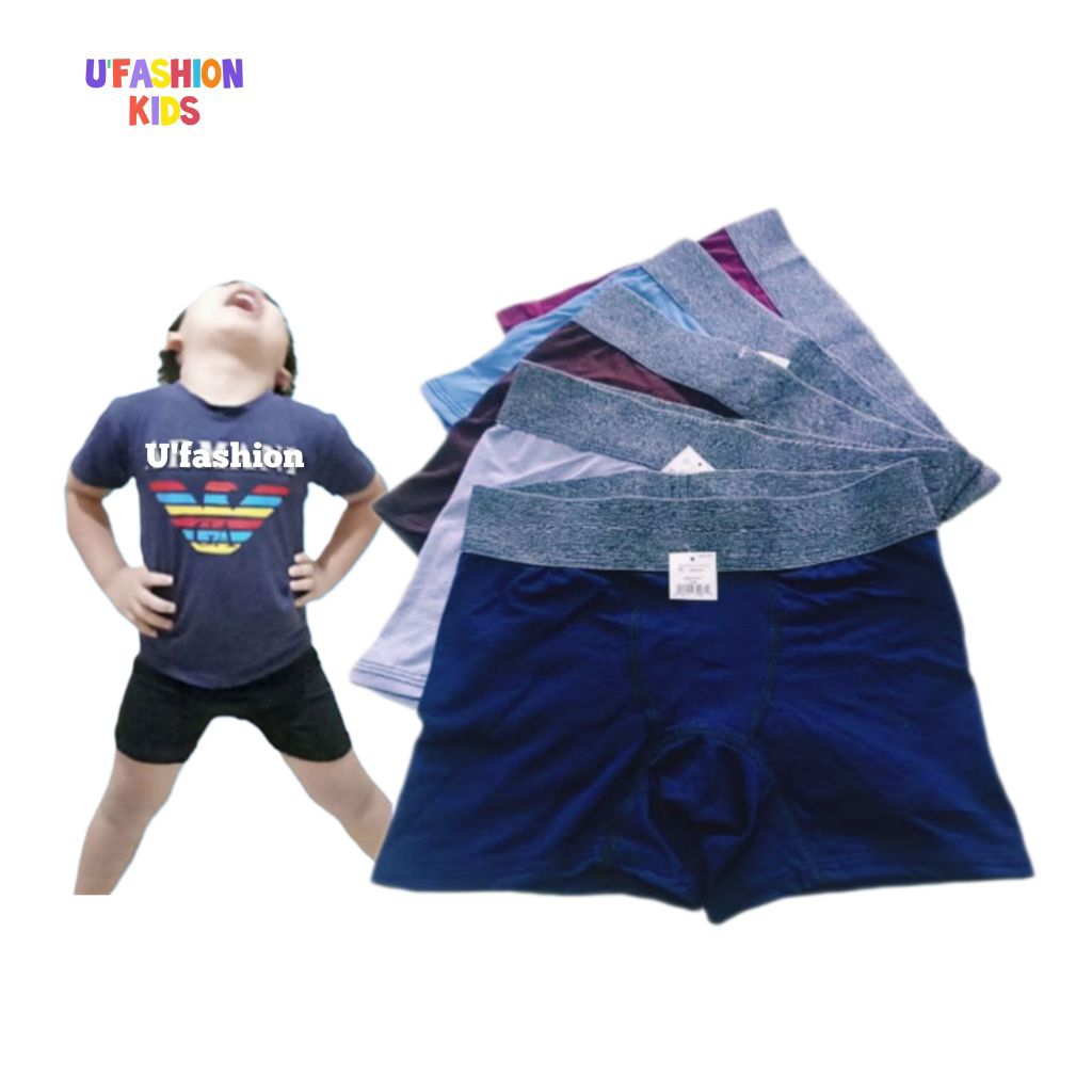 {แพ็ค 3 ตัว} BOYS BOXER UNDERWEAR 5-16 Years Old