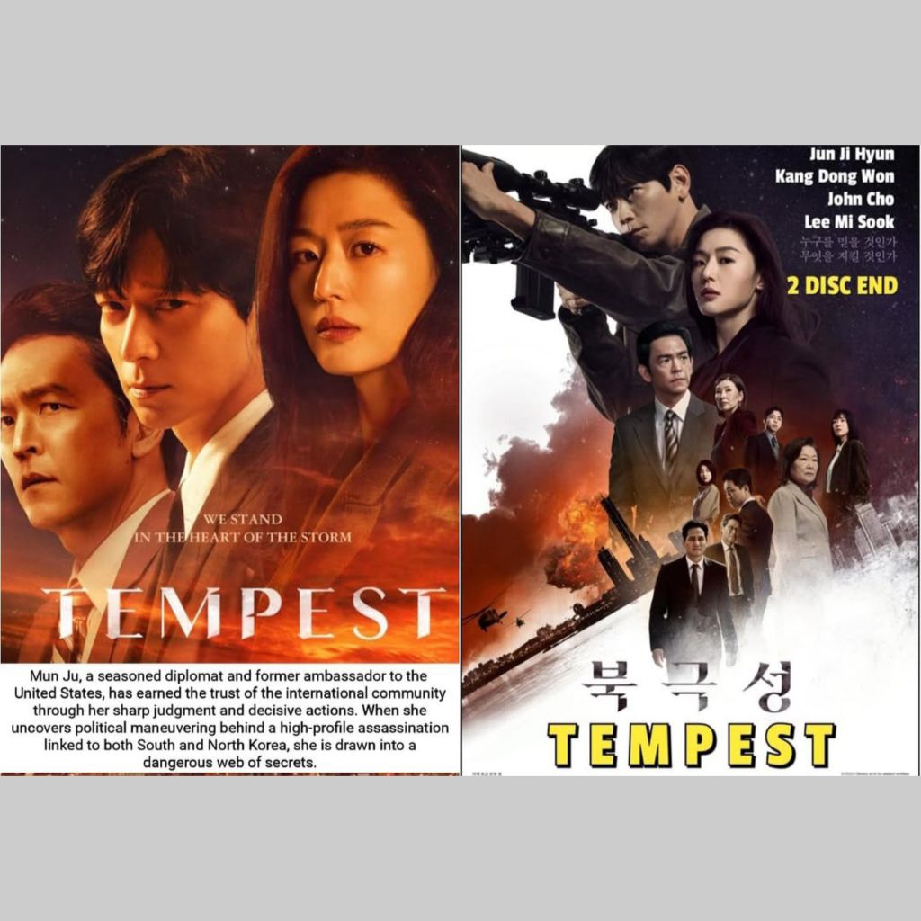 Drakor 2025 Series Cassette "TEMPEST" 2 Disk-end