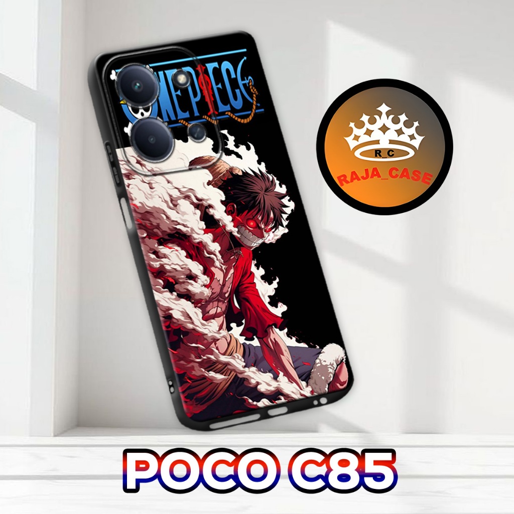 Rc40/ POCO C85 softcase - Anime Motif - เคส POCO C85 - เคส POCO C85 - เคสซิลิโคนสุดเท่ POCO C85