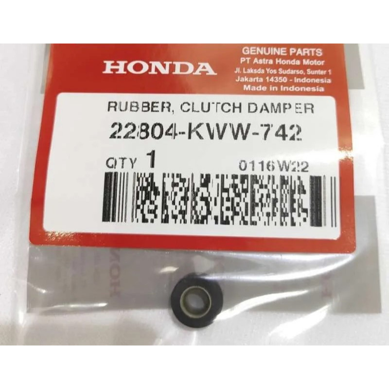 22804-KWW-742 ยางโปรโดคู่ Honda Revo Fi 2014 AHM ORIGINAL