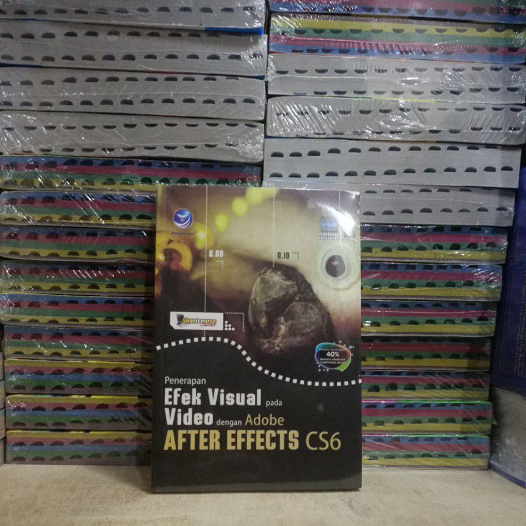 หนังสือการค้นพบผลตอบแทน VISUAL ON VIDEO AND ADBE AFTER EFFECT CS6