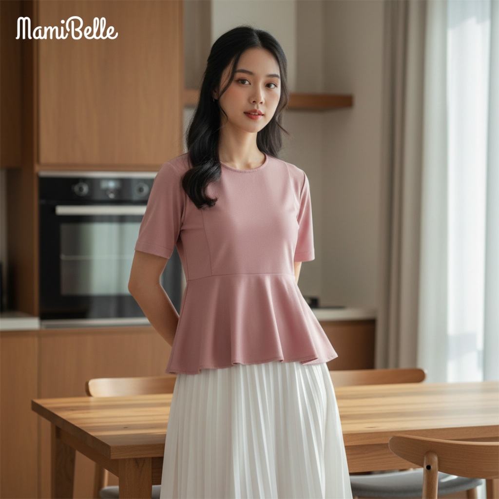 MAMIBELLE - AMARI REMAKE BLOUSE SHORT SLEEVES