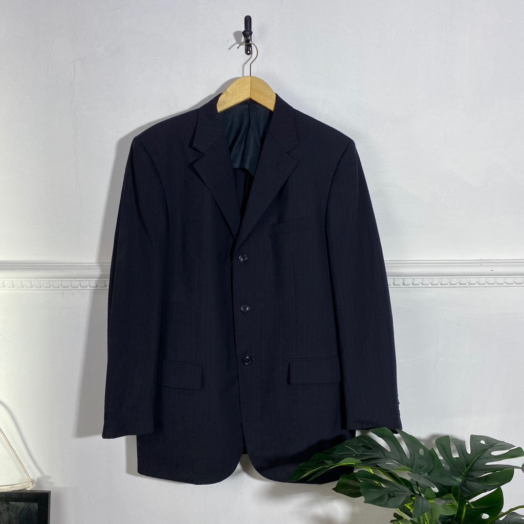 NAVY GEAR BLAZER JACKET (P84 L58)